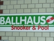 Ballhaus Billard, günstig in Berlin Kreuzberg Bergmannstrasse Schild 180