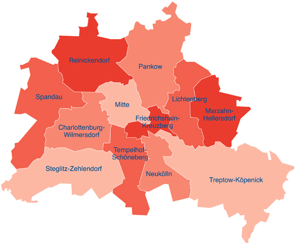 12 Berliner Bezirke - Mein Rosinenbomber - Berlin gut und günstig